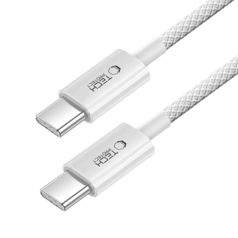 Tech-Protect Ultraboost Lite USB-C / USB-C kabelis PD60W/3A 100 cm, Cool Grey