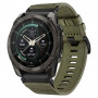 Tech-Protect Nylon Classic pulksteņa siksniņa Garmin Fenix 5X / 5X Plus / 6X / 6X Pro / 7X / 8 / 8 Pro / 9 / 9 Pro 51 mm, Military Green