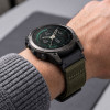 Tech-Protect Nylon Classic pulksteņa siksniņa Garmin Fenix 5X / 5X Plus / 6X / 6X Pro / 7X / 8 / 8 Pro / 9 / 9 Pro 51 mm, Military Green