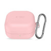 Tech-Protect silikona maciņš ar āķi Samsung Galaxy Buds 4 / 4 Pro, Dusty Pink