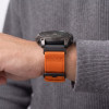 Tech-Protect Nylon Classic pulksteņa siksniņa Garmin Fenix 5X / 5X Plus / 6X / 6X Pro / 7X / 8 / 8 Pro / 9 / 9 Pro 51 mm, Signal Orange