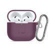 Tech-Protect Silicone Hook Apple AirPods 4 / 5 maciņš THP6094, Burgundy