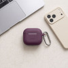 Tech-Protect Silicone Hook Apple AirPods 4 / 5 maciņš THP6094, Burgundy