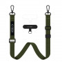 Tech-Protect C6S Rope Crossbody tālruņa aukla 2-in-1, Cargo Khaki (olīvu)