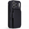Decoded teksturēts silikona noņemams maciņa futrālis Apple iPhone 18 Pro Max / iPhone 17 Pro Max, phantom black