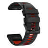Tech-Protect Iconband Pro pulksteņa siksniņa Garmin Fenix 5X / 5X Plus / 6X / 6X Pro / 7X / 8 / 8 Pro / 9 / 9 Pro (47 mm), melna / sarkana