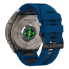 Tech-Protect Iconband Pro THP6047 pulksteņa siksna Garmin Fenix 5X / 5X Plus / 6X / 6X Pro / 7X / 8 / 8 Pro / 9 / 9 Pro (47 mm), tumši zila / melna