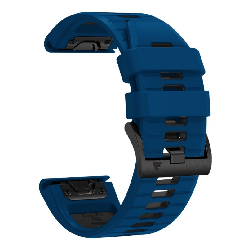 Tech-Protect Iconband Pro THP6047 pulksteņa siksna Garmin Fenix 5X / 5X Plus / 6X / 6X Pro / 7X / 8 / 8 Pro / 9 / 9 Pro (47 mm), tumši zila / melna