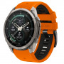 Tech-Protect Iconband Pro THP6048 pulksteņa siksna Garmin Fenix 5X / 5X Plus / 6X / 6X Pro / 7X / 8 / 8 Pro / 9 / 9 Pro (47 mm), oranža / melna