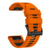 Tech-Protect Iconband Pro THP6048 pulksteņa siksna Garmin Fenix 5X / 5X Plus / 6X / 6X Pro / 7X / 8 / 8 Pro / 9 / 9 Pro (47 mm), oranža / melna