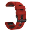 Tech-Protect Iconband Pro THP6050 pulksteņa siksna Garmin Fenix 5X / 5X Plus / 6X / 6X Pro / 7X / 8 / 8 Pro / 9 / 9 Pro (47 mm), sarkana / melna