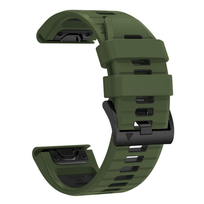 Tech-Protect Iconband Pro THP6041 pulksteņa siksniņa Garmin Fenix 5X / 5X Plus / 6X / 6X Pro / 7X / 8 / 8 Pro / 9 / 9 Pro (51 mm), zaļa / melna