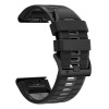 Tech-Protect Iconband Pro THP6039 pulksteņa siksniņa Garmin Fenix 5X / 5X Plus / 6X / 6X Pro / 7X / 8 / 8 Pro / 9 / 9 Pro (51 mm), melna / pelēka