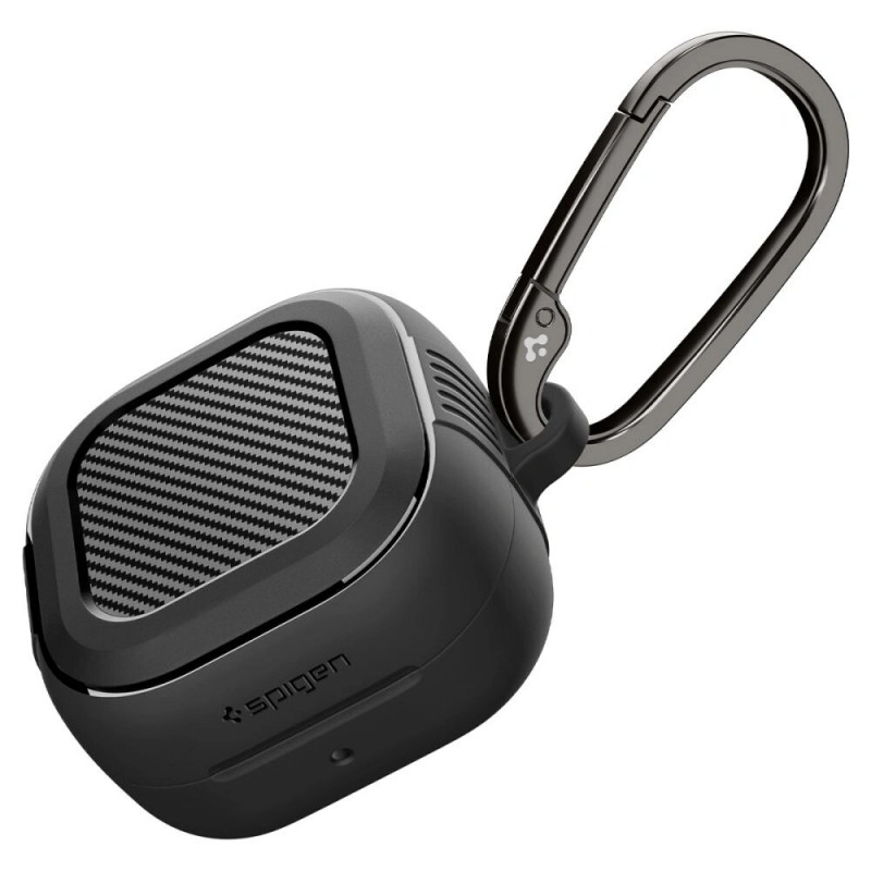 Spigen Rugged Armor maciņš Samsung Galaxy Buds 4 / 4 Pro, matēti melns