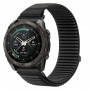 Tech-Protect NylonLoop THP6104 pulksteņa siksniņa Garmin Fenix 5X / 5X Plus / 6X / 6X Pro / 7X / 8 / 8 Pro / 9 / 9 Pro (51 mm), melna