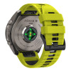 Tech-Protect Iconband Pro THP6042 pulksteņa siksna Garmin Fenix 5X / 5X Plus / 6X / 6X Pro / 7X / 8 / 8 Pro / 9 / 9 Pro (51 mm), laima / melna