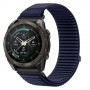Tech-Protect NylonLoop THP6105 pulksteņa siksniņa Garmin Fenix 5X / 5X Plus / 6X / 6X Pro / 7X / 8 / 8 Pro / 9 / 9 Pro (51 mm), tumši zila