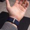 Tech-Protect NylonLoop THP6105 pulksteņa siksniņa Garmin Fenix 5X / 5X Plus / 6X / 6X Pro / 7X / 8 / 8 Pro / 9 / 9 Pro (51 mm), tumši zila