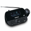 Lenco CR-615BK radio modinātājs ar projekciju, DAB+/FM, melns