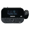 Lenco CR-615BK radio modinātājs ar projekciju, DAB+/FM, melns