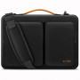 Tech-Protect Defender Bag THP4355 klēpjdatora soma 13-14", melna/oranža