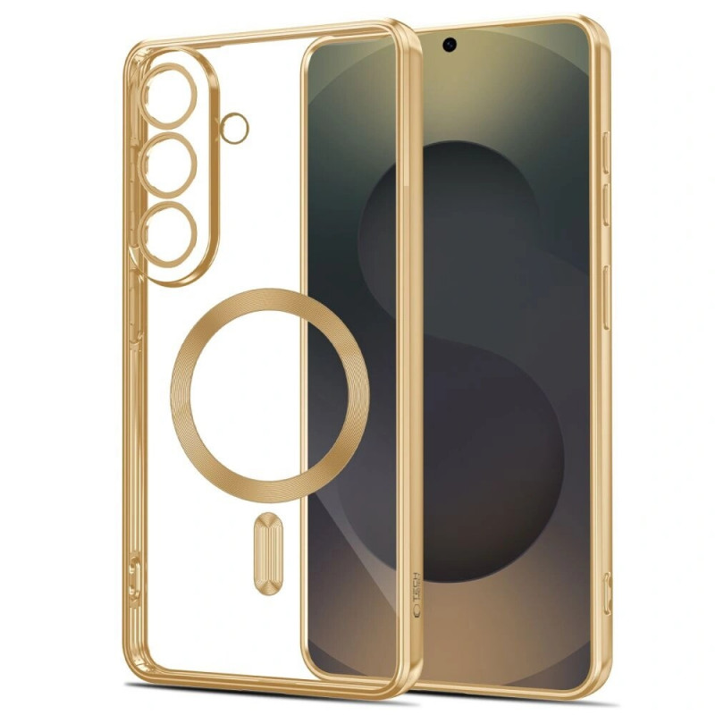 Tech-Protect MagFlex MagSafe vāciņš Samsung Galaxy S26, Shiny Gold