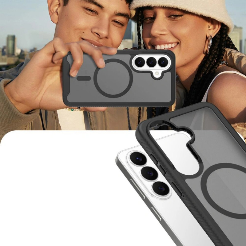 Tech-Protect Defense MagSafe apvalks Samsung Galaxy S26, matēti melns