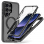 Tech-Protect Defense MagSafe vāciņš Samsung Galaxy S26 Ultra, matēti melns