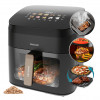 Cecotec Cecofry&Grill Smokin' 8500 gaisa friteris, 8.5 L, 2200 W, melns