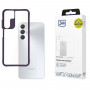3MK Satin Armor Case+ viedtālruņa maciņš Samsung Galaxy A15 5G, purpura