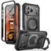 Supcase Grip Pro Mag MagSafe vāciņš Apple iPhone 17 Pro Max / 18 Pro Max, melns