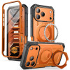 Supcase Grip Pro Mag MagSafe korpuss Apple iPhone 17 Pro / 18 Pro, koraļu krāsā