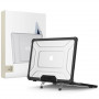 Tech-Protect SmartShell Pro vāciņš Apple MacBook Air 13" (M2/M3/M4/M5) 2023-2025, melns/caurspīdīgs