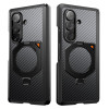 Supcase UB Aero MagSafe vāciņš Samsung Galaxy Z Fold 8 Ultra ar rūdīto stiklu un privātuma stiklu, Aramid Black