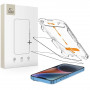 Tech-Protect Quick Set+ rūdīta stikla ekrāna aizsargs Apple iPhone 13 / 13 Pro / 14 / 16e, melns (2 gab.)