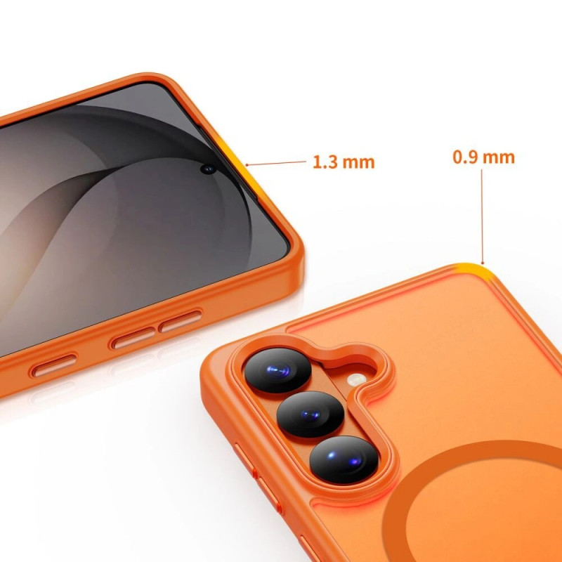 Tech-Protect Magmat MagSafe vāciņš Samsung Galaxy S26, matēti oranžs