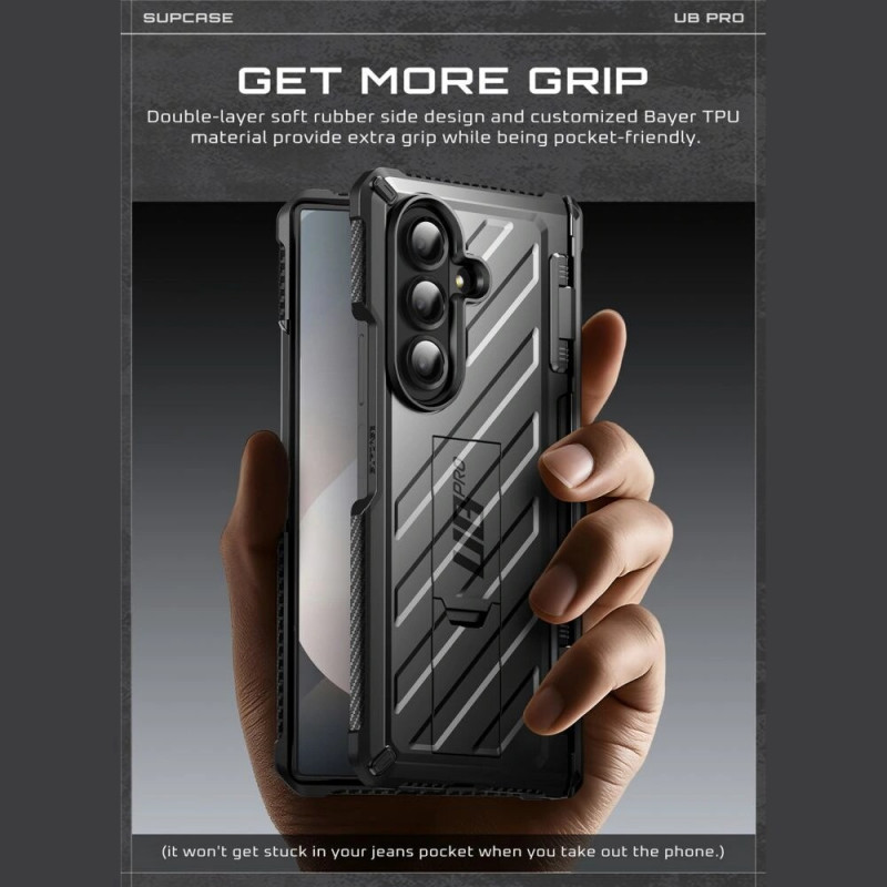 Supcase Unicorn Beetle Pro vāciņš Samsung Galaxy Z Fold 7, melns