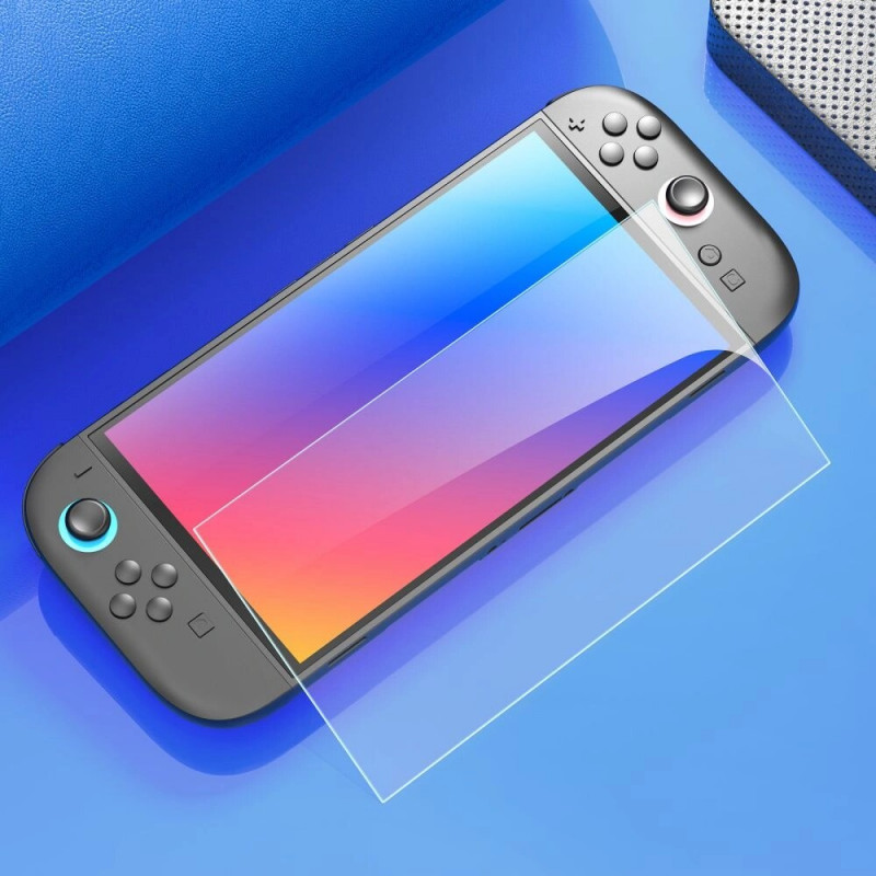 Tech-Protect Easy Set+ rūdīta stikla ekrāna aizsargs Nintendo Switch 2, caurspīdīgs (2 gab.)