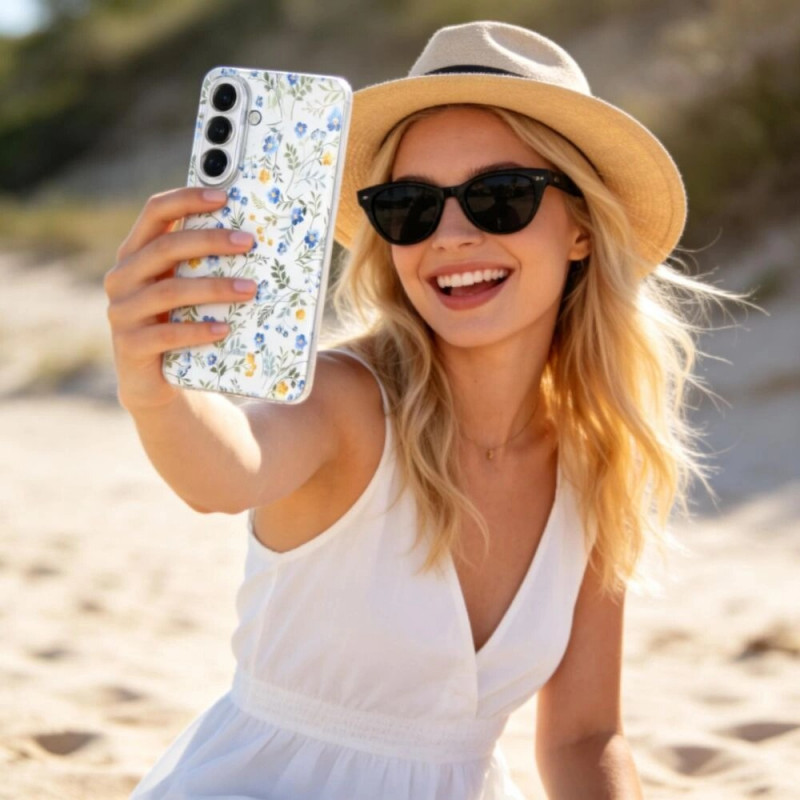 Tech-Protect FlexAir vāciņš Samsung Galaxy A57 5G, Spring Flowers