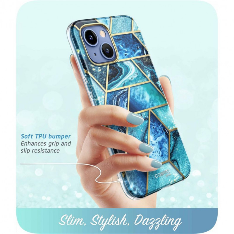 Supcase Cosmo vāciņš Apple iPhone 14 Plus / 15 Plus, Ocean Blue