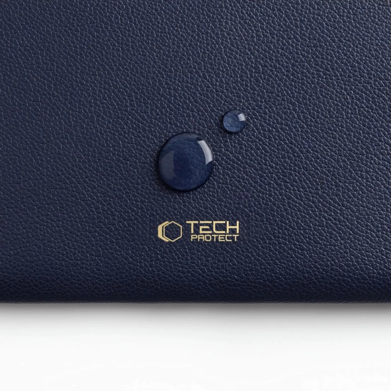 Tech-Protect Fleece klēpjdatora futrālis 15-16", tumši zils