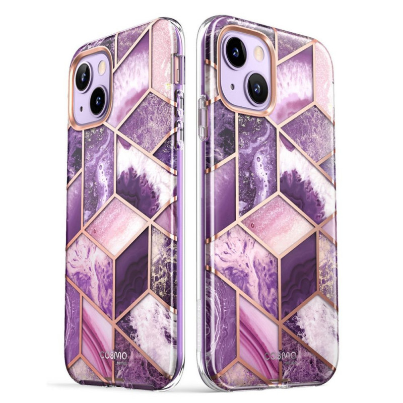 Supcase Cosmo vāciņš Apple iPhone 14 Plus / 15 Plus, Marble Purple