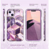 Supcase Cosmo vāciņš Apple iPhone 14 Plus / 15 Plus, Marble Purple