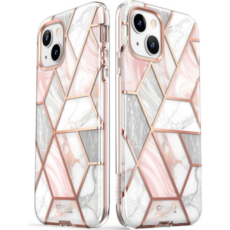 Supcase Cosmo vāciņš Apple iPhone 14 Plus / 15 Plus, Pink Marble
