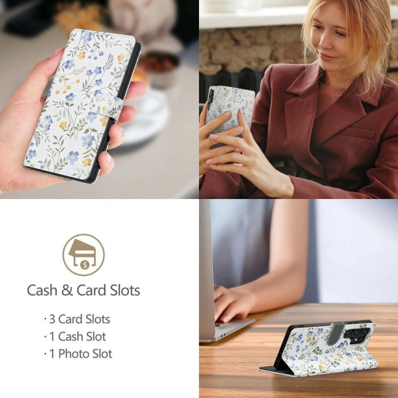 Tech-Protect maciņa futrālis Samsung Galaxy A57 5G, Spring Flowers