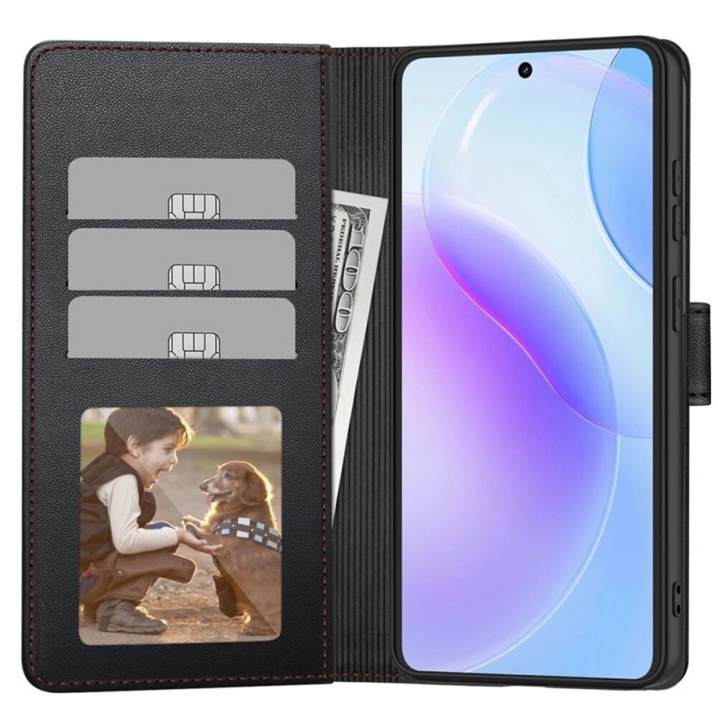Tech-Protect maciņa futrālis Samsung Galaxy A57 5G, melns/sarkans