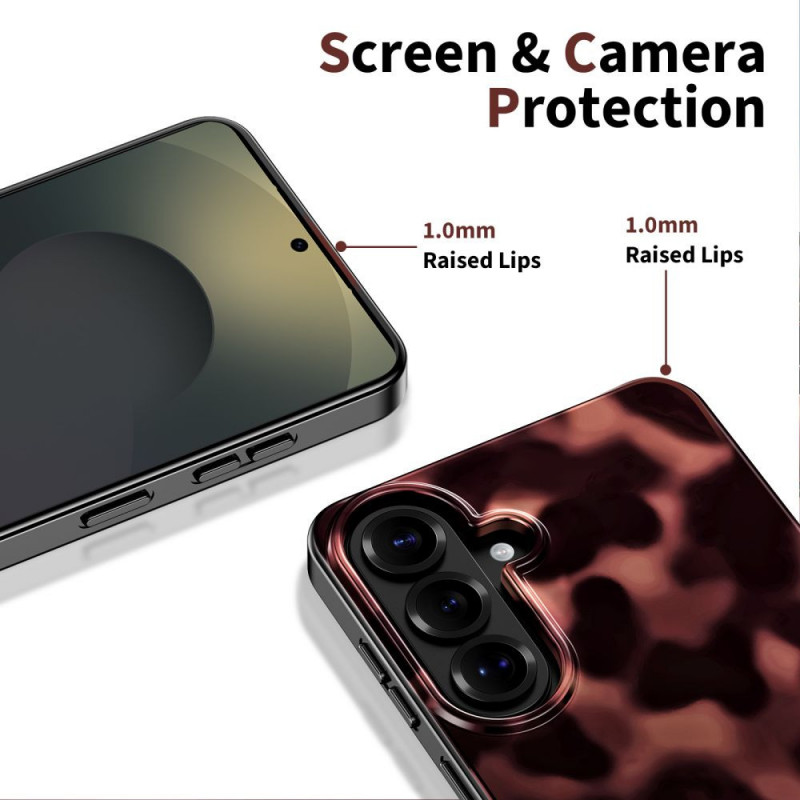 Tech-Protect Lamano MagSafe vāciņš Samsung Galaxy A57 5G, melns un brūns