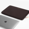 Tech-Protect Fleece klēpjdatora futrālis 13-14", Chocolate (brūns)