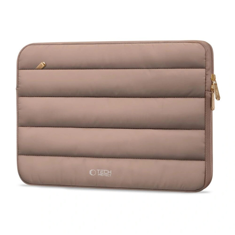 Tech-Protect Fluffy portatīvā datora maciņš 13-14", Walnut (brūns)