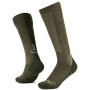 Buff Merino HW Over The Calf zeķes HWO2 Olive Green L